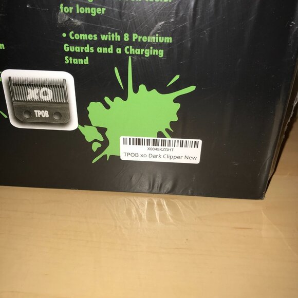 TPOB Pro XO Dark Clipper Brushless 7200rpm Professional Hair Trimmer Black-NEW - Picture 10 of 16